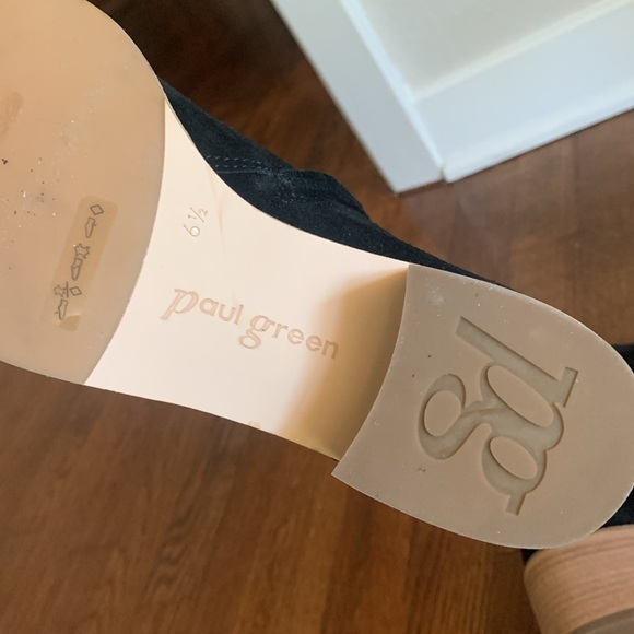 New Paul Green Sante Zip Western Chelsea
Black Suede Ankle Boots - Picture 8 of 10